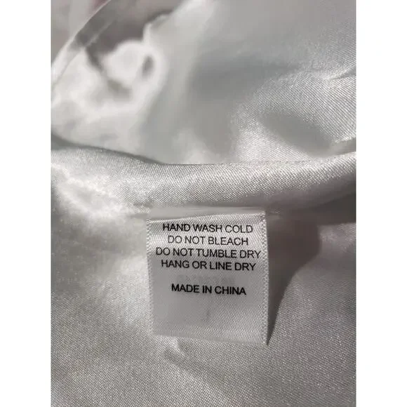 Et Clet Tie Dye Mini Slip Dress Women's Size Large Pink Yellow Strappy Lined - Picture 12 of 15